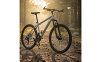 Mechanical Disc Brakes Mountain Bike All-Terrain Tires Rough-Terrain-Road Bike High-Carbon Steel Frame Sports Equipment Ergonomic Saddle for Outdoor