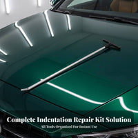 Panel Reshaping Kit Easy to Operate Auto Ding Puller Tool Kit Portable Car Panel Restoration Rod Set for Home Mechanics, Garage