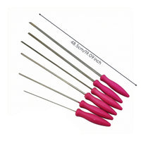 6 Pieces Slot-Cleaning Tool Stainless Steel Stator Winding Tool Double-Ended Slot for Repair Technicians