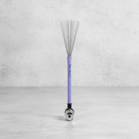 Sturdy Drum Brush with Bells Portable Wire Drum Brush Compact Design for Drummers, Studio, Live Performance, Rehearsal Room