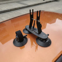Metal Construction Roof Suction Rack Vacuum Mount Balance Bike Holder Sturdy Scooter Carrier