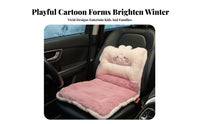 Easy to Install Electric Tricycle Seat Cushion Non-Slip Bottom All-in-Single Seat Backrest Cushion Multi-Purpose for Adults, Cold Weather