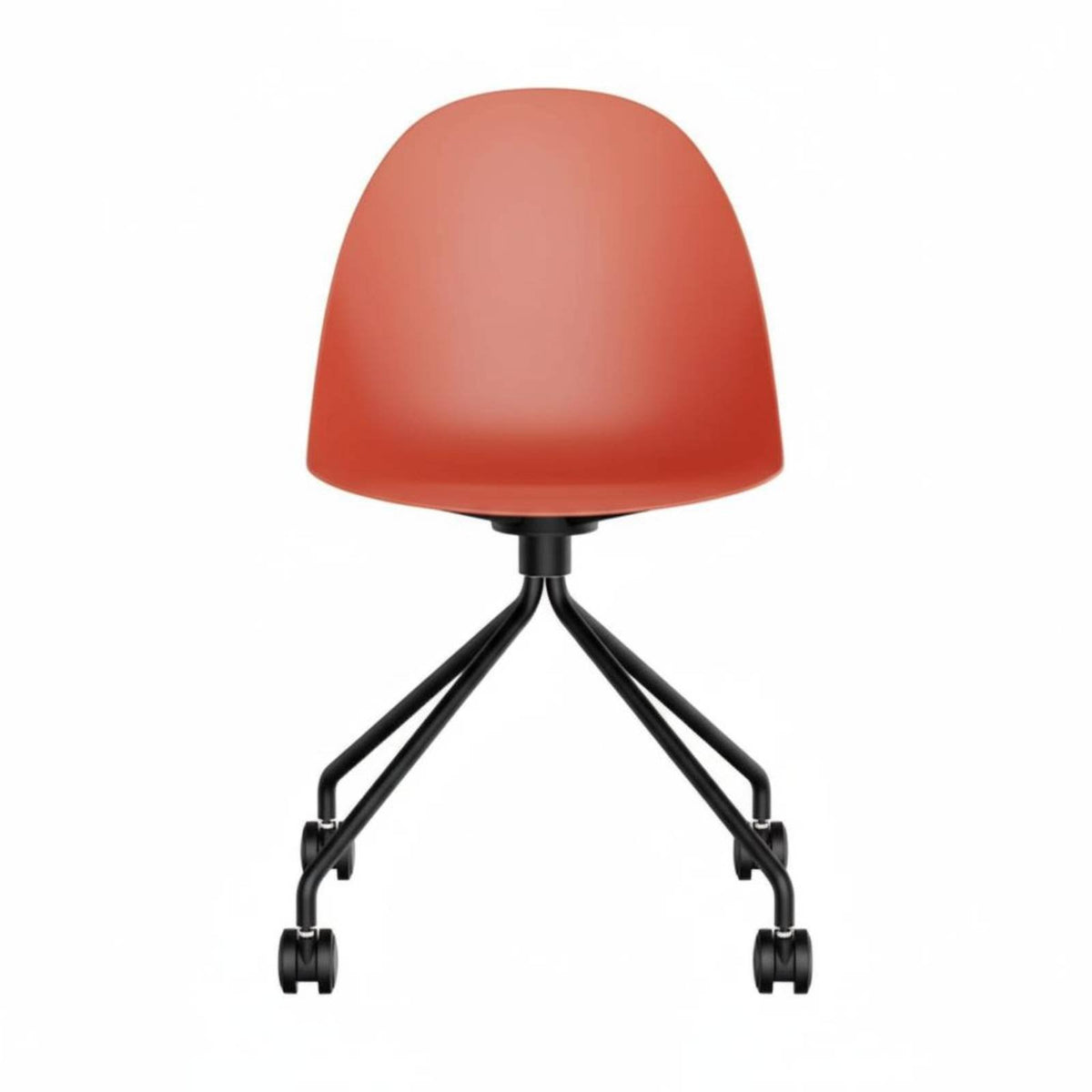 Space-Saving Armless Rolling Task Chair Comfortable Armless Rolling Chair Low spine Support Office Furniture long-lasting Construction for Students, Home Workers, Adults, Small Spaces, Bedroom, Dorm Room