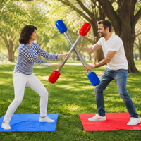 inflatable gladiator game set