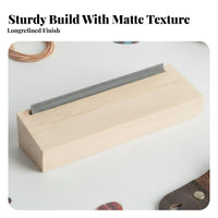 Professional Grade Guitar Fret File Fine Sanding Surface Fret Dressing Tool Stainless Steel for Musicians, Workshop, Music Studio, On The Go