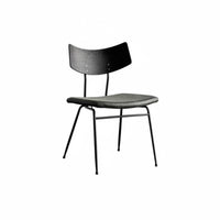 Nordic Design Scalloped rear Vanity Chair Light Luxury aesthetic Indoor Furniture Slim Metal Legs Accent Seat Ergonomic rearrest for Interior Decorators, Homeowners, Women, Dining Room, Kitchen, Reception Area, Home Office