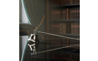 Minimal Smoke Candle Snuffer Elegant Design Swivel Head Bell Snuffer Long Handle Candle Extinguishing Tool for Temple, Church, Spa