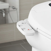 Wireless Controller Control Electric Bidet Toilet Seat Waterproof Heated Bidet Toilet Seat Adjustable Temperature Night Light