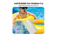 TPU Repair Strip Versatile TPU Repair Strip Leak-Resistant Inflatable Repair Tape for Outdoor Enthusiasts, Pool Owners, Camping, Boating