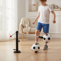 Soccer Training Aid with Suction Cup Compact for Home, Beginners