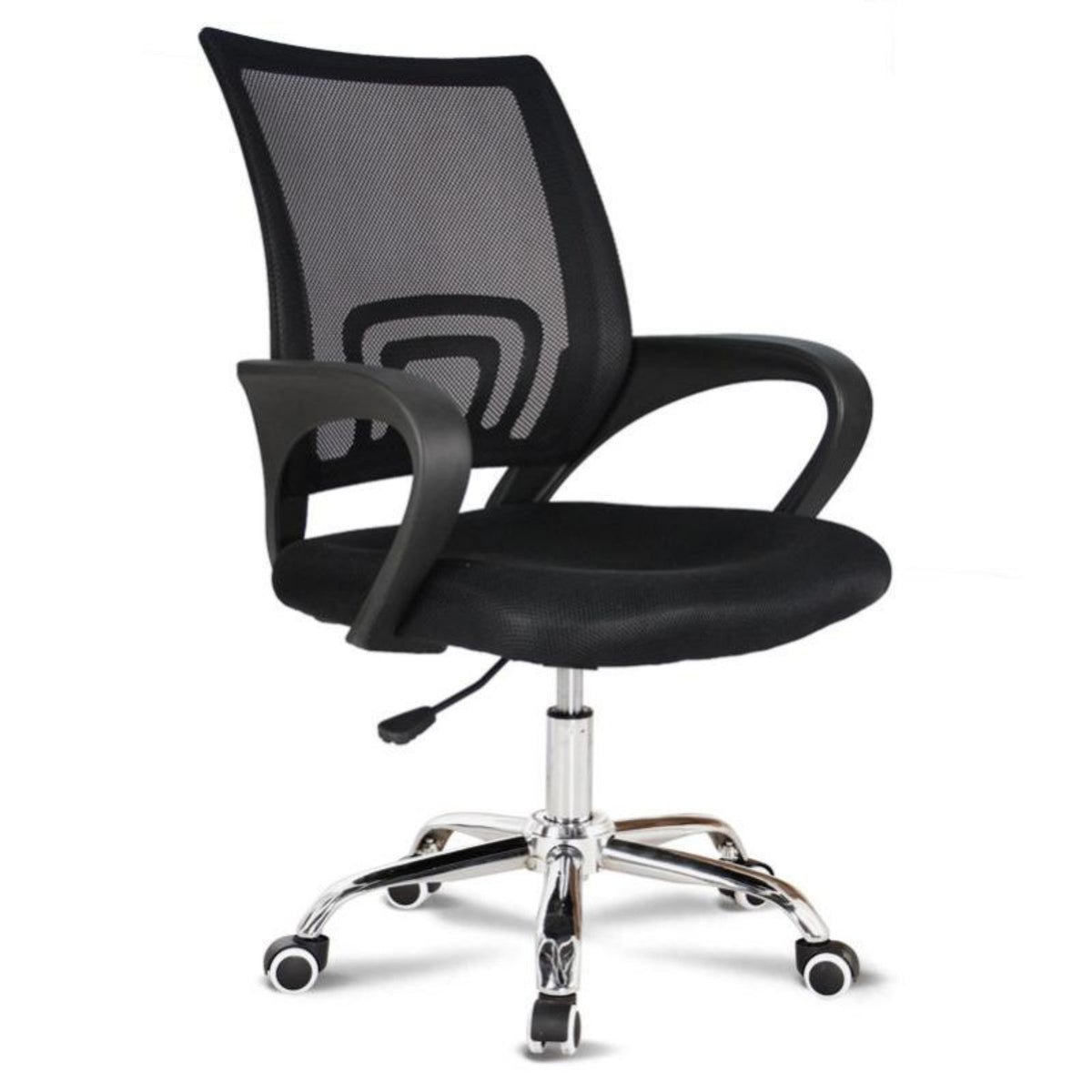 Height Adjustable Rolling Mesh-Back Computer Chair Ergonomic Design Mesh Back Rolling Chair Support Swivel Seat Easy Assembly for Students, Conference Room, Bedroom