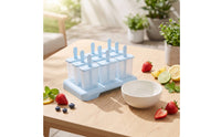 Ice Lolly with Sticks Flexible Ice Lolly Tray with Sticks Compact Kitchenware for Summer Parties, Home Kitchen