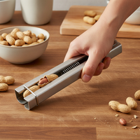 Stainless Steel Peanut Sheller Tool Manual Seed Cracker Nutcracker
