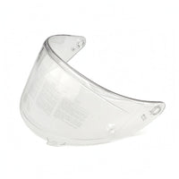 Side Mounting Holes Motorcycle Helmet Face Visor Lower Center Tab Motorcycle Helmet Visor Polycarbonate Material Curved Face Visor Easy to Install