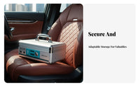 Portable currency Safe sturdy 3-digit code securing mechanism securing mechanism Safe Box Sturdy Build for Dorm Room
