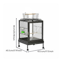 Clear Acrylic Bird Enclosure Transparent Clear Bird Enclosure Sturdy