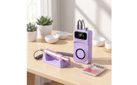 Nail Drill Machine with Bits Low Vibration Electric Nail File with Handpiece Electric File Kit Reversible for Beginners
