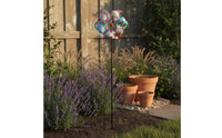 Metal Fish Wind Vivid Colors Colorful Oceanic Garden Pinwheel Weather Resistant Metal Wind for Patio