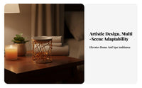 Tealight Oil Burner Decorative Piece Tealight Oil Dispenser Fragrance Dispenser Easy to Clean for Spa, Living Room