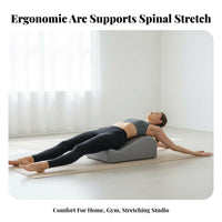 Improves Posture Pilates Spine or Increases Flexibility Pilates Arc Barrel Ergonomic Curve Design Spinal Alignment Tool Core Strength Training for Physical Rehabilitation Patients, Office Workers, Beginners, Home Gym, Stretching Routines, Workout Sessions