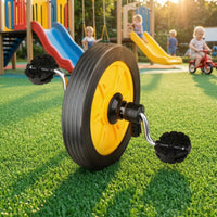 Replacement Tricycle Front Wheel with Pedals Pedal-Powered Front Wheel Assembly Secure Trike Heavy-Duty for Toddlers