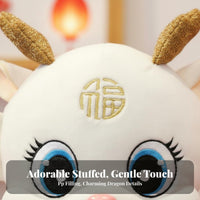 Year of the Wyvern Stuffed Creature Auspicious Gift Lunisolar New Year Wyvern Stuffed Ie Soft and Cuddly PP Cotton Filled
