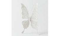 Beaded Lace Winged Creature Ornament Translucent Lace Winged Creature Ornament