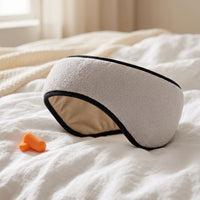 Noise-Cancelling Earmuffs with Plush Lining for Sleep, Cycling, and Wind Protection