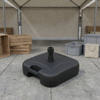 Patio Umbrella Base Weather Resistant Water-Fillable Umbrella Base Rustproof Long-Lasting for Homeowners, Garden, Backyard