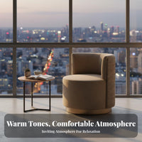 Minimalist design rotating Vanity Chair Elegant Design Plush rotating Armchair Soft Upholstery Upholstered Seat Comfortable Padding for Women, Interior Designers, Homeowners, Bedroom, boudoir, perusing corner, Home Office