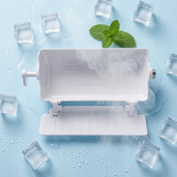 Ice Tray with Hinged Panel Ice Maker Replacement Tray Food for Kitchen