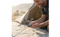 10 Pieces Triangular Rope Plate Tent Guyline Plate Easy to Use Camping Equipment