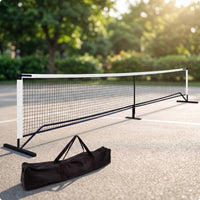 Pickleball Net System with Wheels Wheeled Pickleball Net with Wheels Outdoor for Coaches, Driveway, Backyard