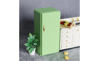 1/12 Scale Refrigerator Shelved inside/12 Scale Fridge Style  Miniature Refrigerator for Dollhouse