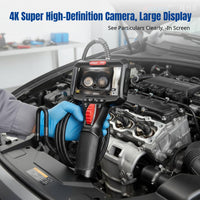 Commercial Endoscope Camera, 4K Ultra HD, 360° Rotating, NF-T20, Pipe & Engine Inspection, Waterproof