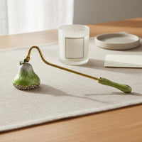 European Design Candle Snuffer Safely Extinguishes Flames Bell Candle Snuffer Prevents Smoke Bell Shaped Wick Extinguishing Tool No Beeswax Splatter for Wedding, Spa, Mindfulness Practice Studio
