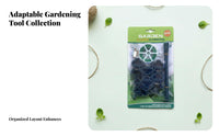 Plant Clips and Ties Set Gentle on Plants Climbing Plant Support Ties Adjustable Garden Tie and Clip Kit for Gardeners, Backyard, Balcony, Patio