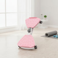 Textured Twisting Board with Digital Display Portable Waist Rotator with Digital Counter Compact Fitness Equipment Low-Profile for Home Gym