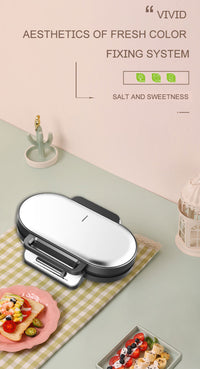 Heart-Shaped Sandwich Maker 110-240V