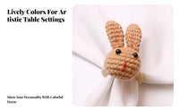 Easter Napkin Holder Holiday Themed Napkin Holder Decorative Tableware Accessory for Restaurant Owners, Party Hosts, Restaurants, Banquet, Parties