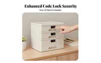 Multi-Drawer secure latchbox keyless secure latch secure latch Document Organizer sturdy Construction
