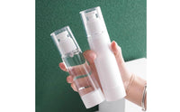 Airless Pump Bottle Lightweight Vacuum Pump Container Easy to Fill Travel Size Spray Bottle for Commuters
