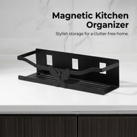 Cabinet and Carbon Steel Kitchen Fridge Rack for Students, Multi-Functional Side Storage Shelf and Refrigerator