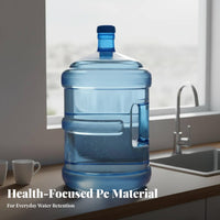 Reusable Water Jug Food Grade Large Capacity Water Container Leakproof Heavy-Duty Jug for Office, Camping, Emergency