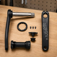 170 Mm Crank Arms Included Hardware 170mm Crank Arm Bike Component Stiff Cycle Part Corrosion Resistant