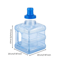 Square Water Bucket Reusable Water Bucket with Handle Versatile Liquid Storage Container with Lid for Drinks Corner
