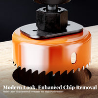 Cuts Multiple Materials High Precision Cutting Downlight Installation Tool Teeth for Woodworkers, Carpenters, Electrical Work
