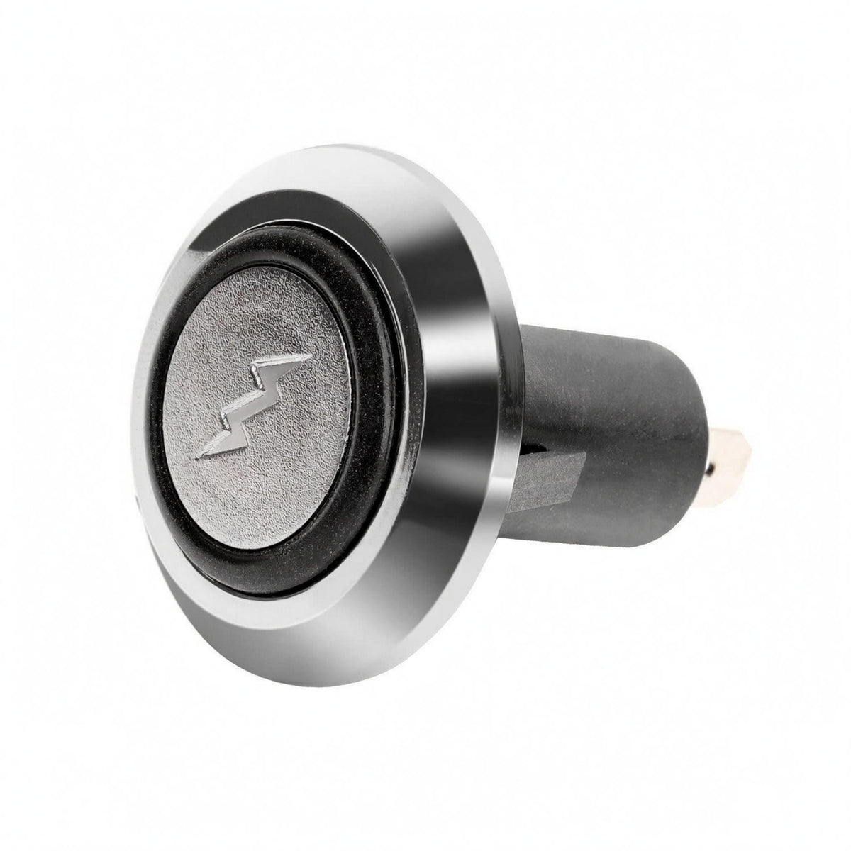 Grill Ignition Button Black Housing Spark Button Switch Textured Center Spark Marking Switch
