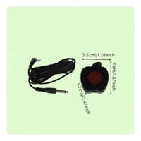 No-Hole Guitar Pickup Easy Install Acoustic Guitar Pickup Compact Size Touch Sound Transducer for Practice