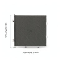 Wide Retractable Pet Barrier Adjustable Mesh Dog Gate with Hooks Portable Retractable Mesh Gate Indoor for Doorways